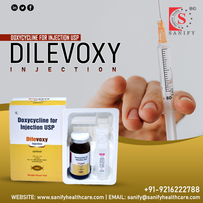 Doxycycline Injection Manufacturer, Supplier & PCD Franchise