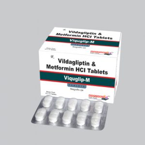 Vildagliptin50mg + Metformin 500mg