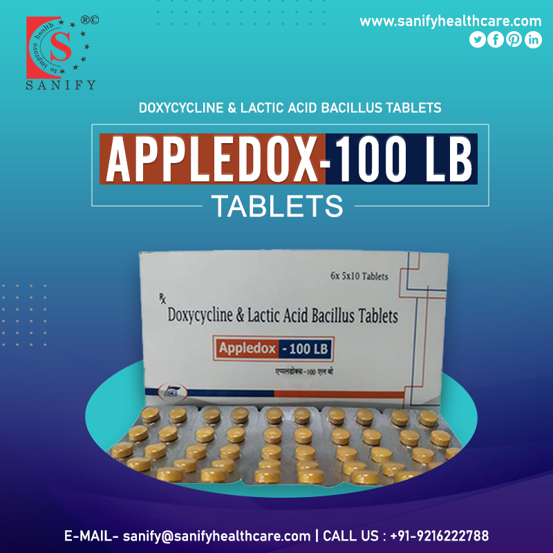 Doxycycline and Lactobacillus Spores Tablet Manufacturer in India