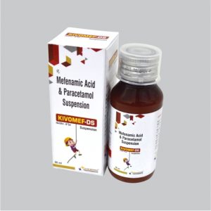 Mefenamic Acid 100mg + Paracetamol 250mg Suspension