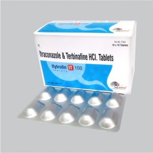Itraconazole 100mg. + Terbinafine HCI 250mg. Tablets