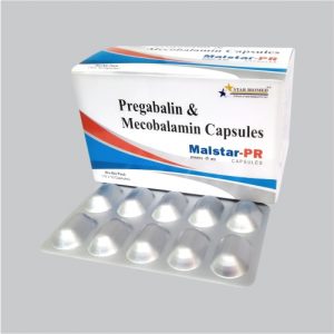 Pregabalin 75mg + Mecobalamin 750mcg. Tablets