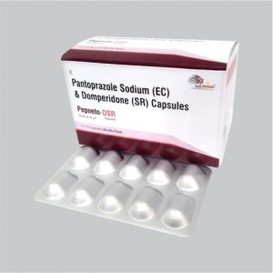 Pantoprazole Sodium (EC) 40mg + Domperidone 30mg (SR) Capsules