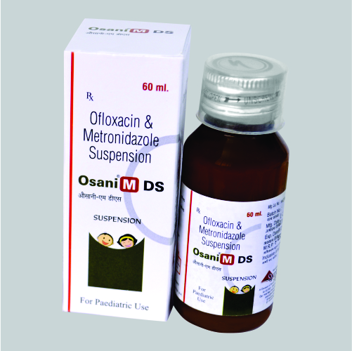 Ofloxacin 100mg + Metronidazole 200mg/5ml