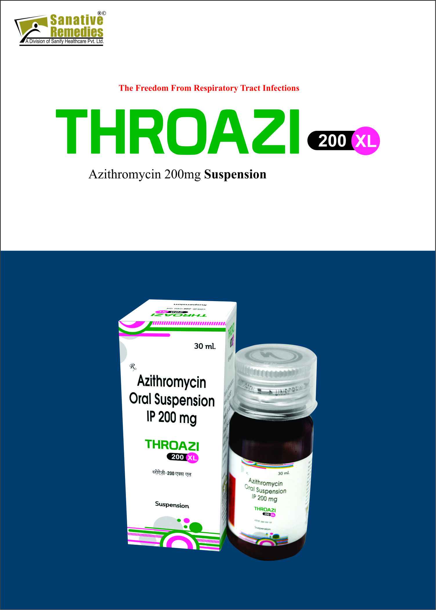 Azithromycin 200mg Suspension