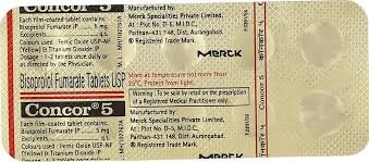 Concor - Bisoprolol Fumarate Tablet Brands In India