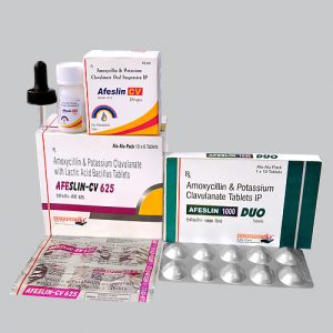 Afeslin-1000 DUO & CV-625 Tablets & Dry Syrup